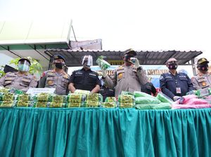 Polda Sumut Tembak 1 Bandar Narkoba, 100 Kg Sabu Disita