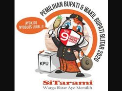 Bawaslu Blitar Minta Pendukung Paslon Keluar Gedung Saat Pengundian Nomor Urut