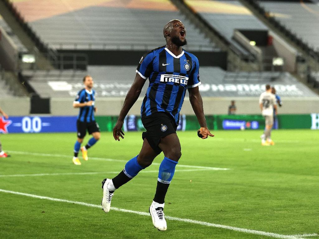 Romelu Lukaku Pemain Terbaik Liga Europa 2019/2020 Romelu Lukaku Pemain Terbaik Liga Europa 2019/2020