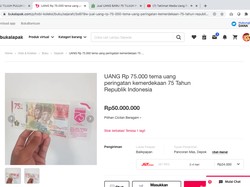 Berani Jual Mahal Uang Khusus 75 Ribu? Ini Hukumannya