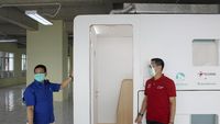 Box Tempat Tidur untuk Isolasi Tenaga Medis
