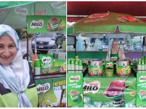 Guru SD Ini Nyambi Jualan Susu Cokelat untuk Penuhi Kebutuhan Hidup