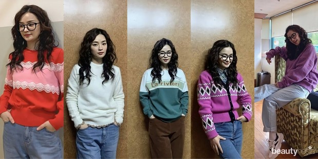 Ootd ala Chae Song Hwa di drama Hospital Playlist