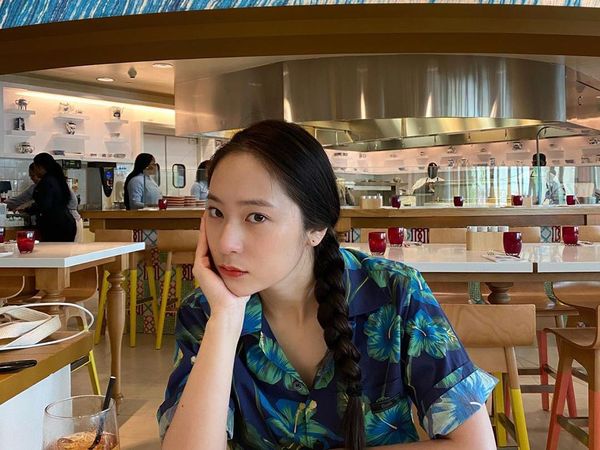 10 Momen Kuliner Krystal Jung yang Hobi Pamer Minuman