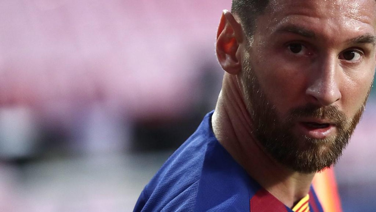 Pro dan kontra di tengah rencana Lionel Messi meninggalkan Barcelona. (Foto: AFP/MANU FERNANDEZ)
