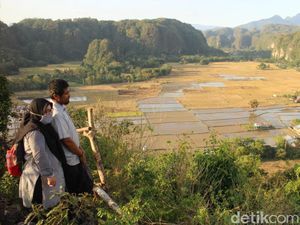 Puncak Baro-baro Maros, Mirip Ngarai Sianok Puncak Baro-baro Maros, Mirip Ngarai Sianok
