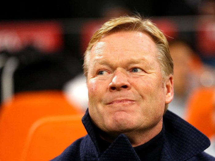 AMSTERDAM, NETHERLANDS - NOVEMBER 19: Ronald Koeman, Manager of The Netherlands looks on prior to the UEFA Euro 2020 Qualifier between The Netherlands and Estonia on November 19, 2019 in Amsterdam, Netherlands. (Photo by Dean Mouhtaropoulos/Getty Images)