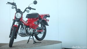 Motor Bebek 125 cc Honda Seharga Rp 75 Juta