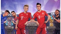 Meme Bungkam Lyon, Bayern Tantang PSG di Final UCL
