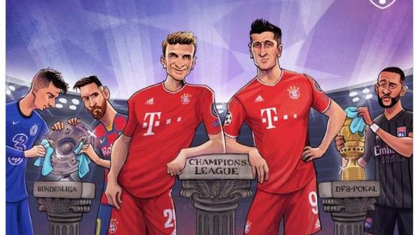 Meme Bungkam Lyon, Bayern Tantang PSG di Final UCL