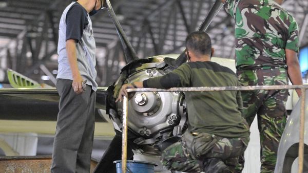 Potret Pembongkaran N250 Gatotkaca Sebelum Diantar ke Museum