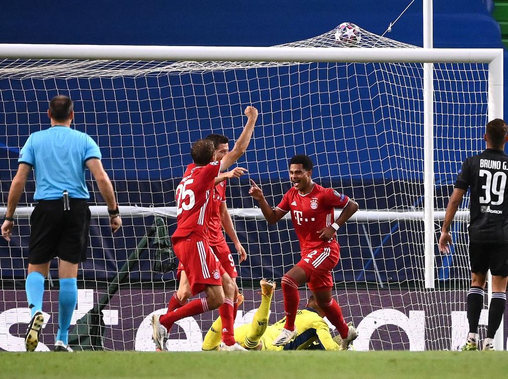 Lyon Vs Bayern Munich: Die Roten Unggul 2-0 di Babak Pertama Lyon Vs Bayern Munich: Die Roten Unggul 2-0 di Babak Pertama