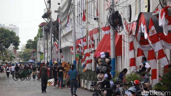 Suasana Kota Tua Saat Libur Panjang Tahun Baru Islam