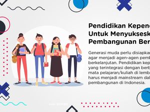 Hadapi Bonus Demografi, Ini Pentingnya Pendidikan Kependudukan