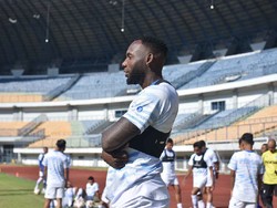 Striker Persib Geoffrey Castillion Sudah Hadir dalam Latihan Hari Ini