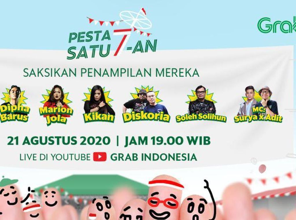 6,5 Juta Masyarakat Indonesia Panjat Pinang Virtual di Aplikasi Grab 6,5 Juta Masyarakat Indonesia Panjat Pinang Virtual di Aplikasi Grab