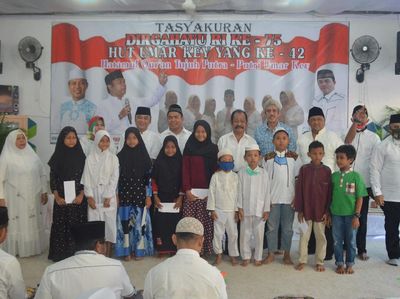 Momen Syukuran Kemerdekaan dan Khatam Alquran