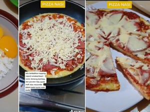Resep Pizza Nasi ala Netizen yang Praktis dan Enak! Resep Pizza Nasi ala Netizen yang Praktis dan Enak!