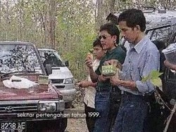 Beredar Foto Jadul Jokowi Muda, Diambil di Kawasan Blora?