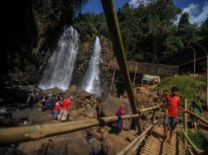 Laris Manis Wisata Air Terjun di Masa Transisi Corona