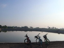 Gowes di Klaten, Mampir Yuk ke Embung Karangasem