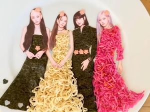 Cantiknya Taylor Swift hingga Beyonce Pakai Gaun dari Makanan Cantiknya Taylor Swift hingga Beyonce Pakai Gaun dari Makanan