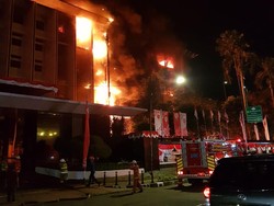 Kantor Kejagung Terbakar, Terdengar Beberapa Kali Dentuman