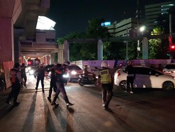 Kebakaran Besar di Gedung Kejaksaan Agung, Jalan Panglima Polim Ditutup