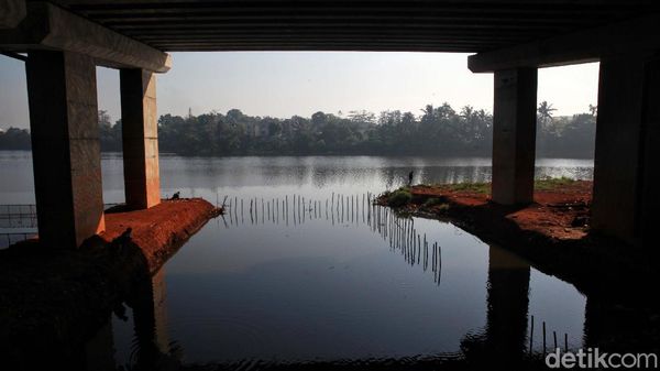 Potret Situ Sasak Pamulang di Tengah Musim Kemarau Basah