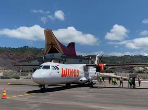 Perdana! Wings Air Daratkan Pesawat ATR di Tana Toraja Perdana! Wings Air Daratkan Pesawat ATR di Tana Toraja