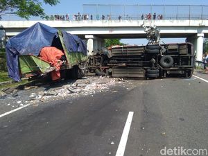 Tabrakan Maut di Cipali KM 150, 4 Nyawa Melayang