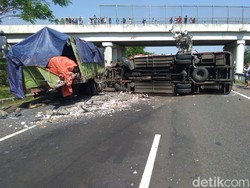Tabrakan Maut di Cipali KM 150, 4 Nyawa Melayang