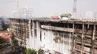 Kondisi Gedung Kejagung yang 11 Jam Dilahap Api