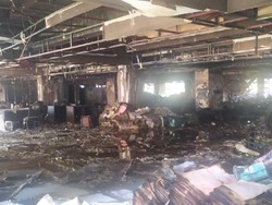 Kebakaran Gedung Kejagung Sisakan Puing dan Jelaga, Ini Penampakannya