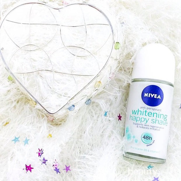 NIVEA Deodorant Whitening Happy Shave Roll On