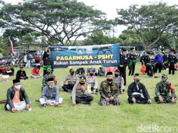 Perguruan Silat di Banyuwangi Gaungkan Ikrar Rukun hingga Anak Cucu