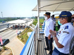 Persiapan Mudik, Menhub-Kakorlantas Tinjau Jalan Tol Japek