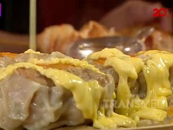 Bikin Laper! Uniknya Sate Dimsum hingga Dimsum Mozarella yang Mulur