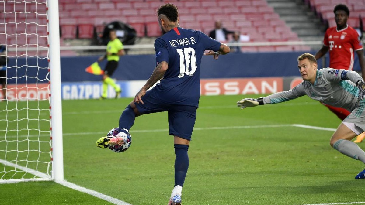 Kylian Mbappe dan Neymar tampil tak efektif saat menghadapi Bayern Munich (Foto: AP Photo)
