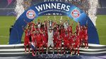 Bayern Juara Liga Champions 2020, Ini Momen Angkat Trofinya