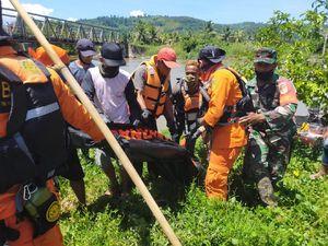 Pasutri Diterkam Buaya di Sungai Kamalu Tolitoli