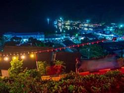 Kampung Tigahirit Kampung Warna-warni di Danau Toba