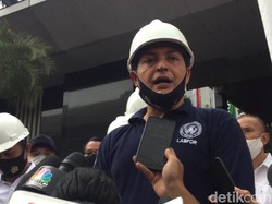 Labfor-Inafis Periksa Konstruksi Gedung Kejagung Sebelum Olah TKP Kebakaran