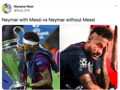 Tangisan Neymar Jadi Pujian dan Ejekan Netizen