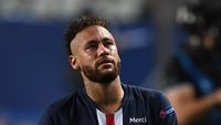 Detik-detik Neymar Menangis