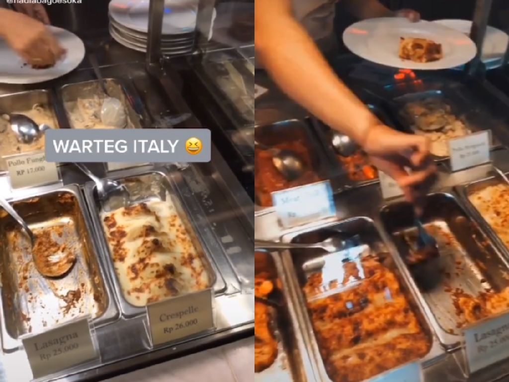 Unik! Konsep Restoran Italia Ini Mirip Warteg