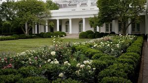 Foto Before-After Taman Gedung Putih Buatan Melania Trump, Netizen Nyinyir
