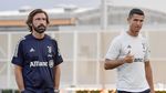 Pirlo Jalani Hari Pertama Latih Juventus, Difoto Bareng Ronaldo