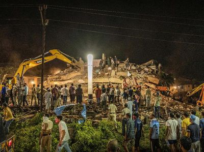 Apartemen di India Runtuh, Satu Orang Tewas