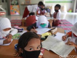 Semangat Belajar Daring di Posyandu